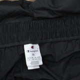 Champion Womens High Rise Snap Cuff Wide Leg Pants M3233 Black XL
