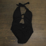 Adore Me Brinlee Womens One-Piece Swimsuit Black M