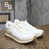 Universal Thread Womens Lace Up Low Top Sneakers 167b4ce3bf04dc White / Gray 7M