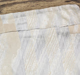 Hotel Collection of 2 Textured Chevron Zip Pillow Shams Brown Gray Multi King
