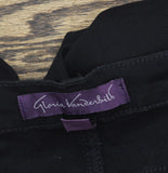 Gloria Vanderbilt Fit High-Rise Tapered Jeans Short Inseam Black 18W Short