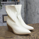 Universal Thread Women's Aubree Ankle Boots 88375051 Off-White Ivory 8.5M