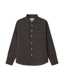 Carrer Beck Snap Front Western Shirt 10003212SNAPSHIR Brown Multi M
