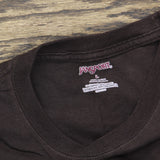 Jansport Mens Vintage Lehigh University Football Graphic T-Shirt Tee Brown L