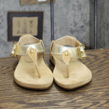 A New Approach Womens Vintage Suede Thong Strap Sandals 16740287e1bc94 Brown 6M