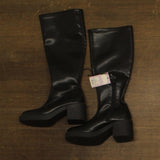 Wild Fable Danika Stretch Tall Combat Boots 94463356 Black 6M