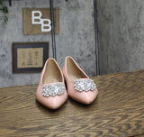 Journee Collection Womens Embellished Dressy Ballet Flats RENZO-WD Pink 8W