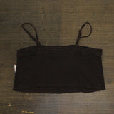 Wild Fable Womens Reworked Cropped Denim Tank Top 90632768 Brown XL