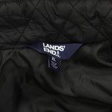 Lands' End Womens 3 in 1 Systems Jacket with Vest 1791640 Black XL