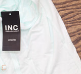 INC International Concepts Womens Lace-Inset Knit Chemise Clear Dew Green XL