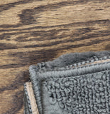 Garland Rug Rectangle Runner Area Rug Non Skid Back Seafoam Gray Green 2' x 8'