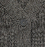 Universal Thread Button-Front Knit V-Neck Sweater Vest 94429995 Brown XS