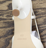 Nine West Women’s Rhonda3 Kitten Heel Slingback Pumps Ivory Off White 6.5M