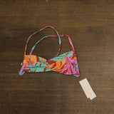 Salt + Cove Juniors Sweetheart Bralette Bikini Swim Top 807140 Blue Multi XS
