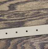 Womens Charm Crosshatch Leather Belt Birch Tan Brown XL