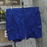 Style & Co. Cargo Shorts with Utility Pockets 54676W Dark Blue 20W