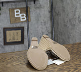 A New Day Womens Ansel Double Band Open Toe Wedge Heels 93320230 Tan Brown 7M