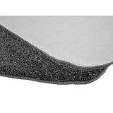Garland Rug Rounded Corner Rectangle Sedona Bath Rug Cinder Gray 21x34