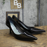 Nine West Womens Vintage Stiletto Pointed Toe Heels 1673ebbdb2205f Black 6.5M