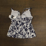 Island Escape Gemini Underwire Tankini Swim Top P760970 Navy Blue / Multi 12