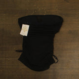 Becca Muse Bandeau Tankini Swim Top Mesh 733557 Black M