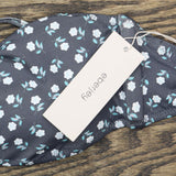 Eberjey Womens Standard Petite Fleur Lulu Bikini Swim Top Faded Black M