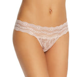 B.tempt'd by Wacoal Womens Lace Kiss Bikini Panties 978182 Pink S