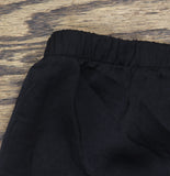 INC International Concepts Lace Trim Elastic Waist Satin Lingerie Shorts Black S