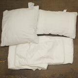 Hallmart Collectibles Goranna 9-Piece Comforter Set 89992 White Queen