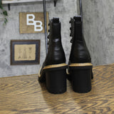 A New Day Womens Tessa Winter Boots 88375335 Black 6.5M