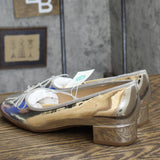 A New Day Womens Joy Ballet Pumps 90510964 Silver Gray 8.5M