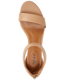Style & Co. Womens Paycee Two-Piece Dress Heel Sandals Soft Nude Brown 9.5M
