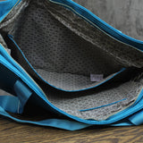 Badgley Mischka Bag Lightweight Packable Travel Tote Bag Aqua Blue One Size