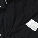 State Of Day Womens Fluid Knit Notched Pajama Set Deep Black Polka Dot L