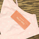 State Of Day Womens Bralette Knit 100198312 Heart Pink XS
