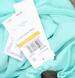 Salt + Cove Juniors Double Keyhole One-Piece Swimsuit 807149 Aqua Blue Green S