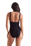 Mimi Flamingo Soleil Solids Sonny One Piece Swimsuit 900050231 Black 12