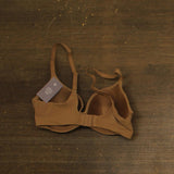 Auden Luxe Stretch Comfort Wire Demi Bra 94266683 Caramel Brown 34C