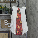 Hybrid Juniors Marvel Ironman Graphic Tank Top Gray L