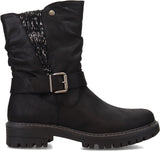 Cliffs By White Mountain Women's Mingle Mid-Shaft Boots Black / Fabric 6.5M