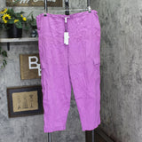 Sanctuary Cargo Cotton Cover-Up Pants SACC24849 Fuchia Purple XL