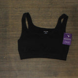 Yummie Womens Seamless Padded Bralette Bra 166f7bbd88142f Black M/L