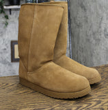 Universal Thread Womens Sarah Suede Shearling Winter Boots Tan Brown 10M