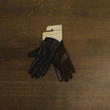 Isotoner Signature Womens Stretch Leather Touchscreen Gloves 430M3 Brown L/XL