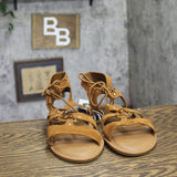 Universal Thread Womens Lumi Ankle Strap Sandals 94944312 Cognac Brown 11M
