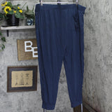 G By Giuliana Womens Luxe Knit Pull On Pants 658852 Navy Blue 2X