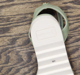 Giani Bernini Womens Constancia Ankle Strap Wedge Sandals Tender Green 6.5M