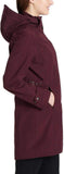Kirkland Signature  Ladies Trench Rain Jacket 7778999 Merlot Purple 2XL