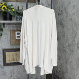 Ava & Viv Women's Plus Size Flowy Collared Open Layering Cardigan 562256