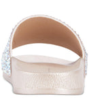 I.n.c. International Concepts Women's Peymin Pool Slides Champagne Brown 8M
